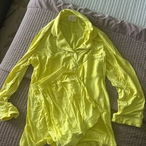 In My Sundays Yellow PJ Set